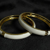 White Enamel Kada